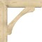 Ekena Millwork Legacy Block Rough Sawn Bracket w/ Offset Brace, Douglas Fir, 8"W x 36"D x 36"H BKT0806X36X36LEC05RDF - alternate 4